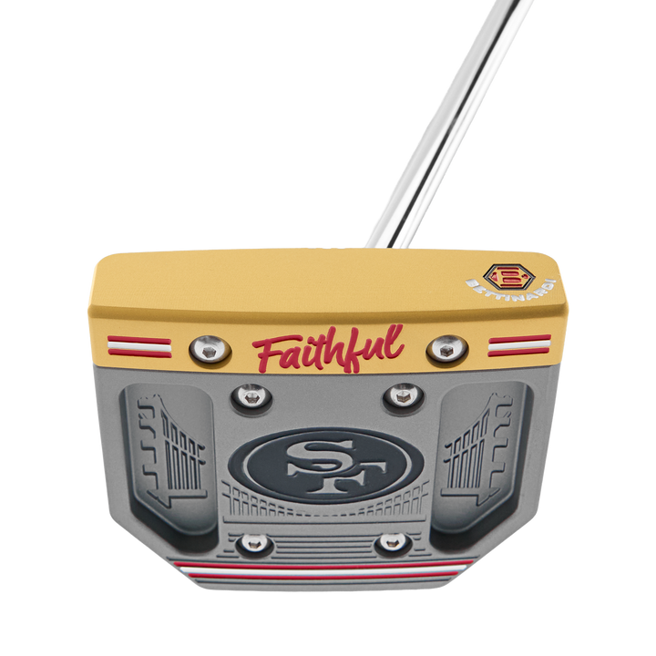 San Francisco 49ers Faithful Two-Tone Antidote SB2 Putter