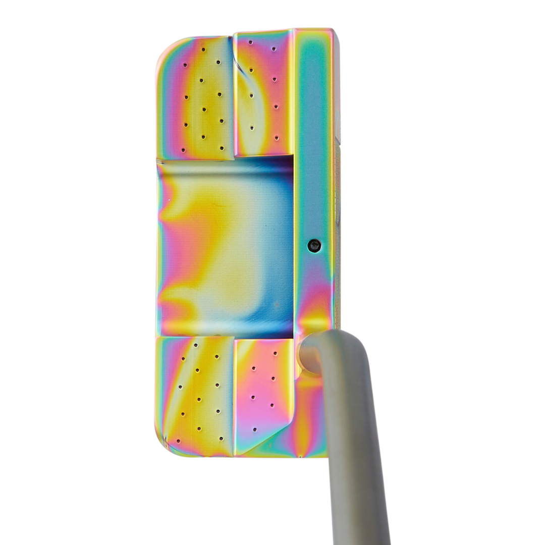 Lefty 1-of-1 DASS Tye Dye PVD Grateful Cat QB6 Putter