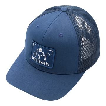 Bettinardi Chi-line Patch Navy Mesh Snapback Hat