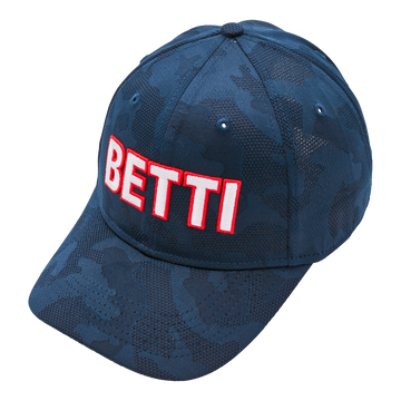 Betti Performance Tonal Navy Camo Knit Cap - main