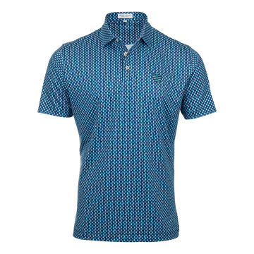 Bettinardi Peter Millar T-Hive Piña Skullada Performance Polo - front