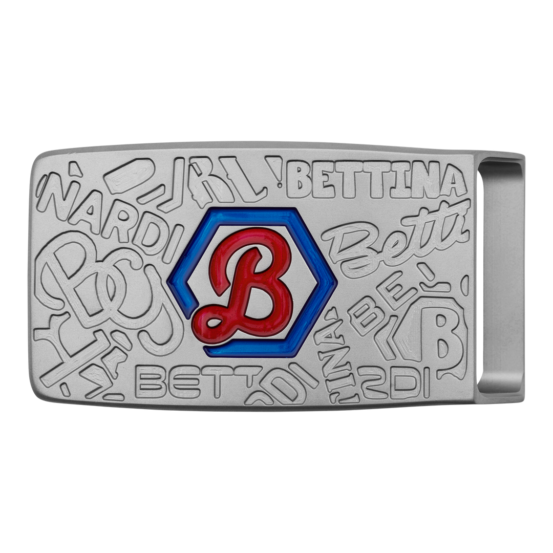 Bettinardi Multi Wordmark Milled Belt Buckle-front