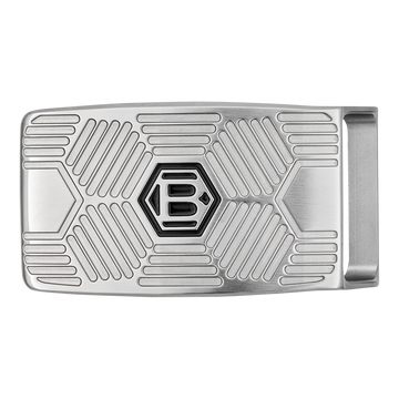 Bettinardi Hex B Hives Milled Belt Buckle - front