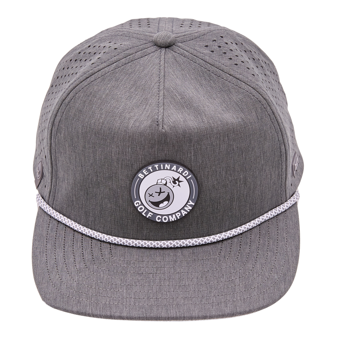 Casquette Melin X Bettinardi – T-HIVE Tour Dept. – Hydro Stacked Charcoal – Neuve