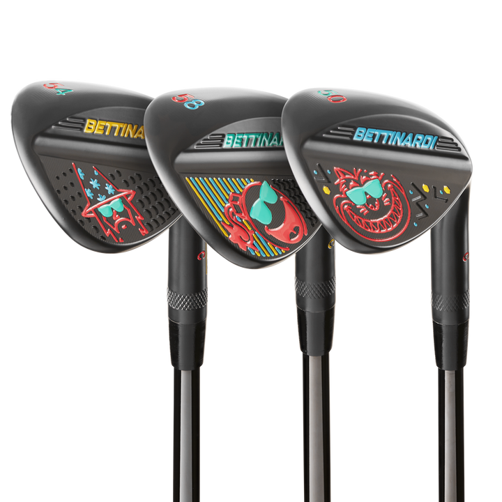 Bettinardi x NERF Black PVD Wedge Set (50°, 54°, and 58°) - main