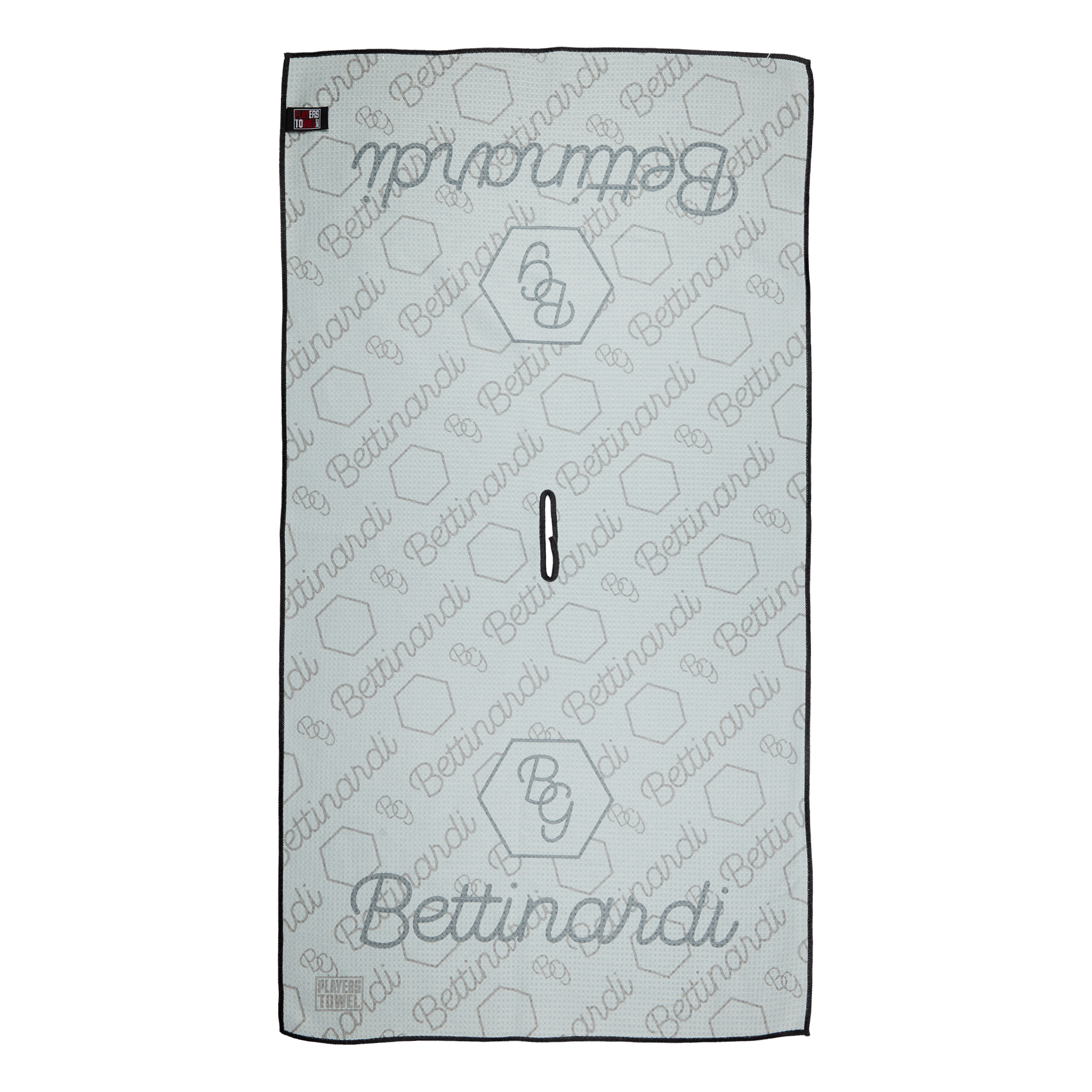 Bettinardi Tri-Cloud Wordscript Players Towel - side A