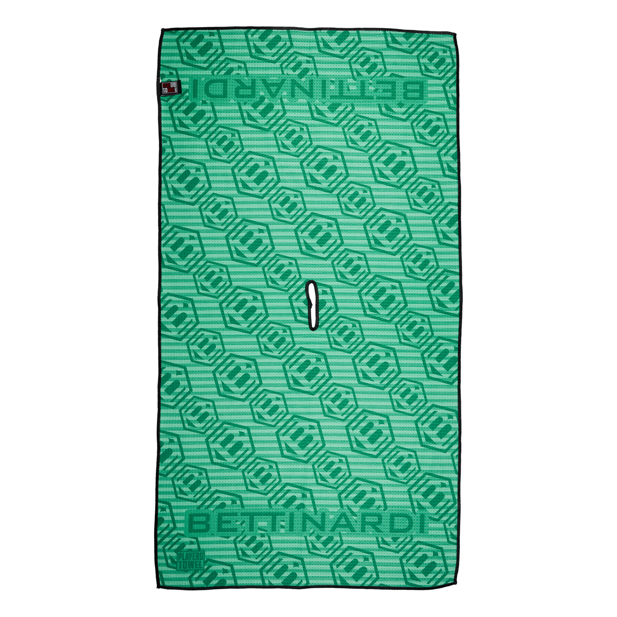 Bettinardi Tri-Green Hex B Players Towel - side A
