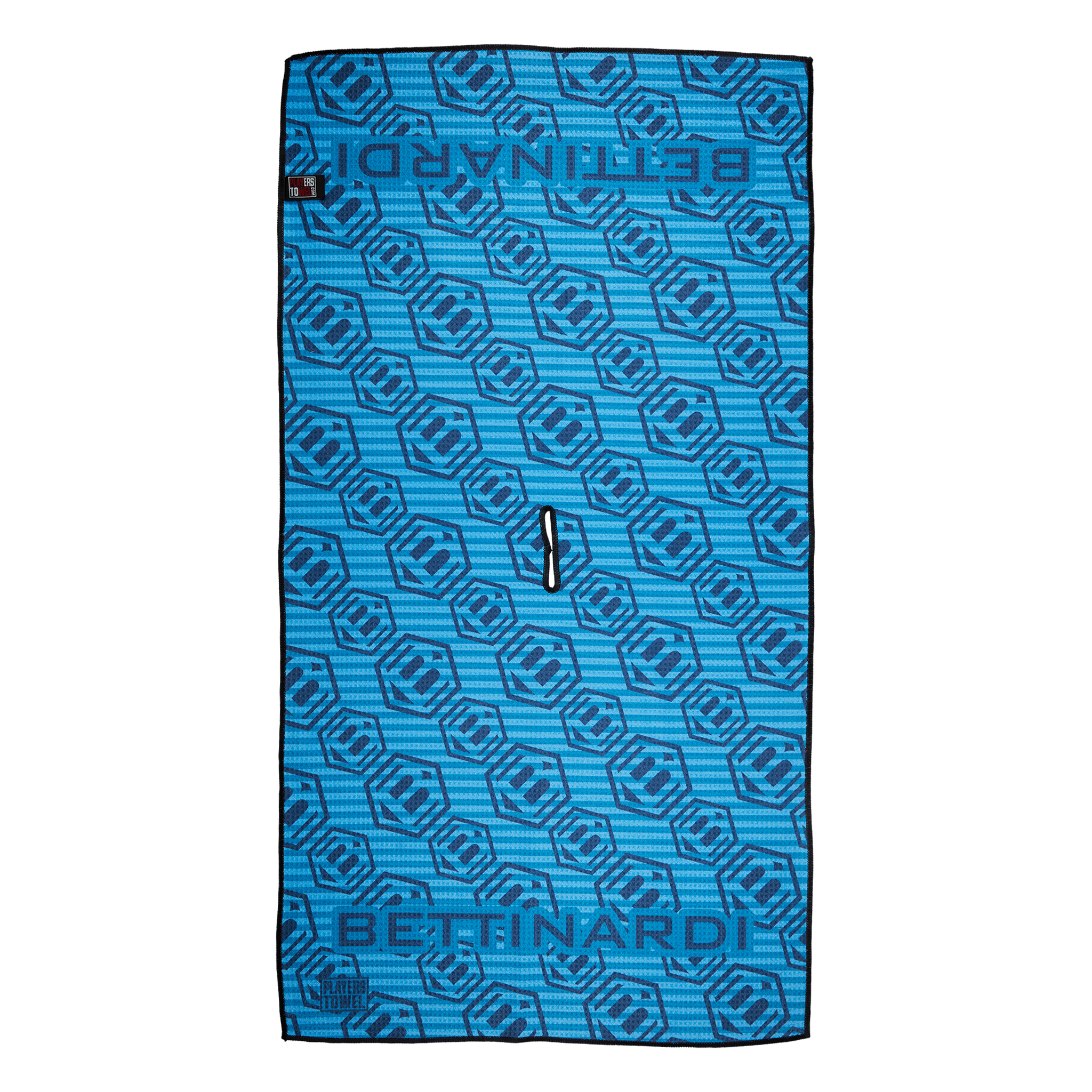 Bettinardi Tri-Blue Hex B Players Towel - side A