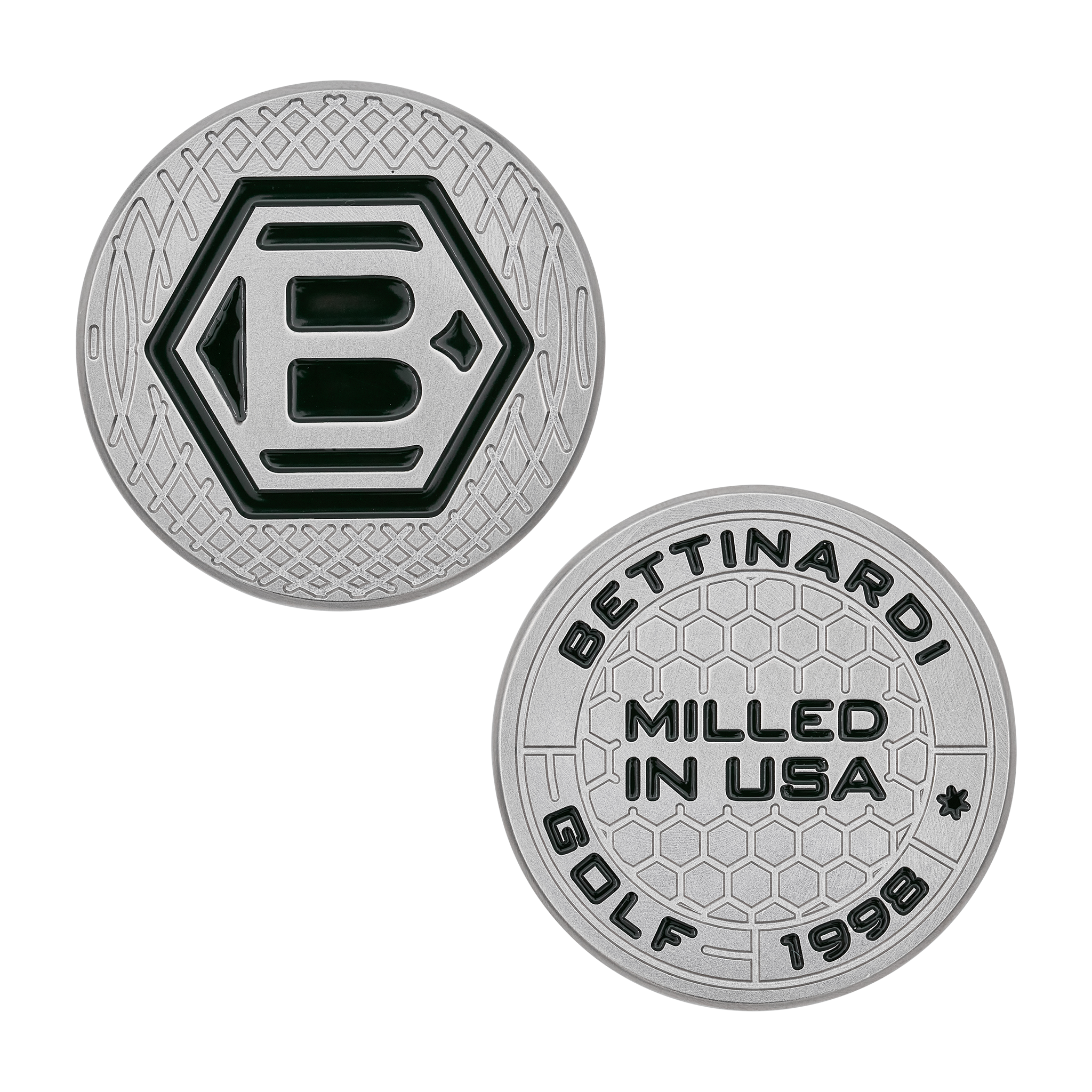 303SS Hex B Honeycomb Tour Blast Ball Marker - main