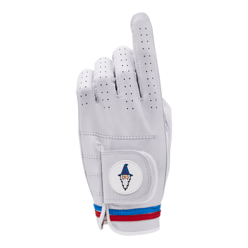 Windy City Wizard Premium Golf Glove - Left Hand (For Righties) - back