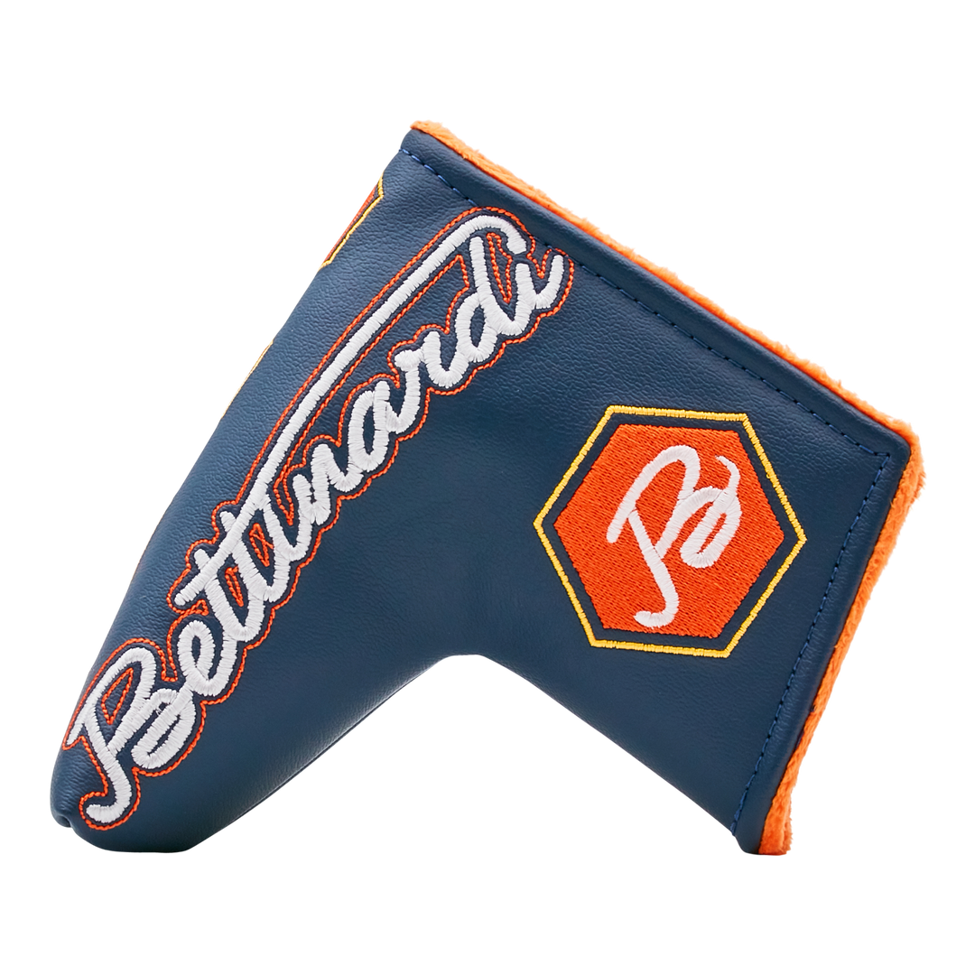 Bettinardi Retro Script Blade Putter Headcover - Orange & Blue