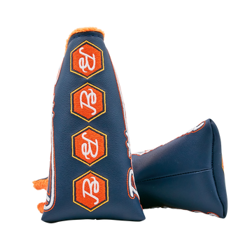 Bettinardi Retro Script Blade Putter Headcover - Orange & Blue - main