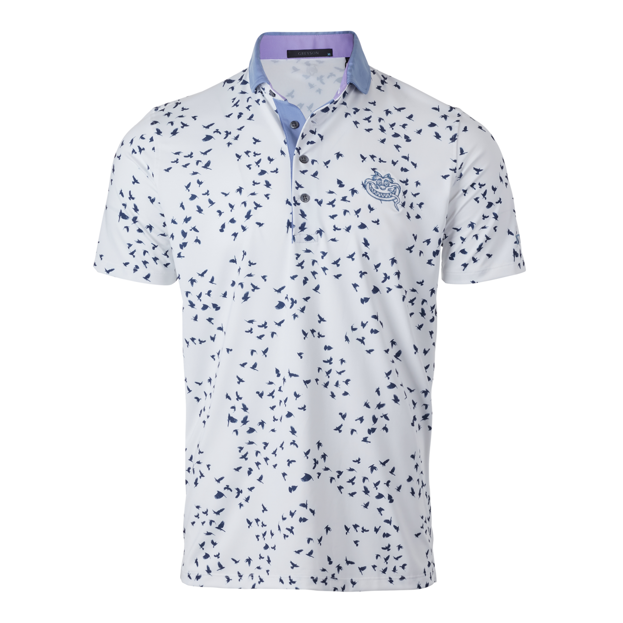 Bettinardi Greyson Fat Cat Crownastie Performance Polo - front