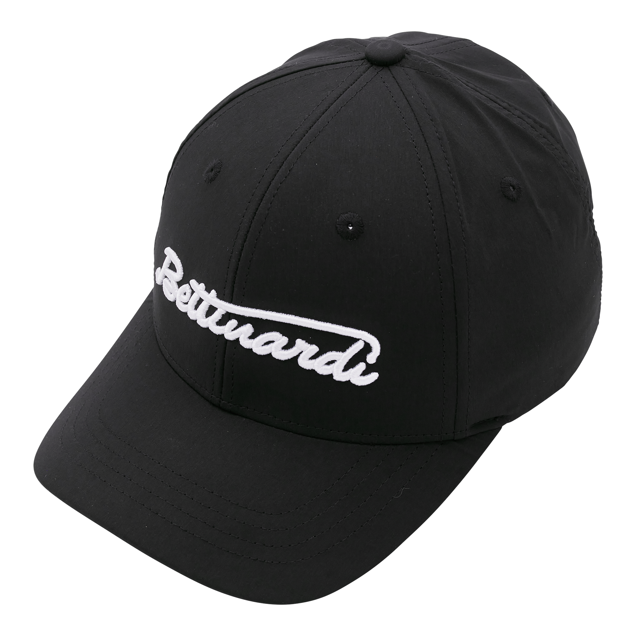 Bettinardi Retro Wordscript Black Snapback Hat - main