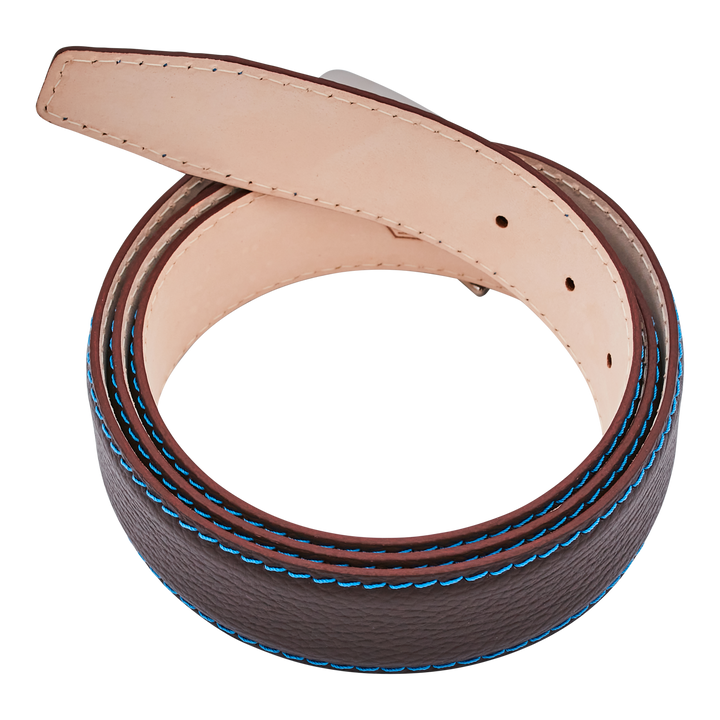 Bettinardi Handmade Genuine Italian Pebble Grain Belt (Brown