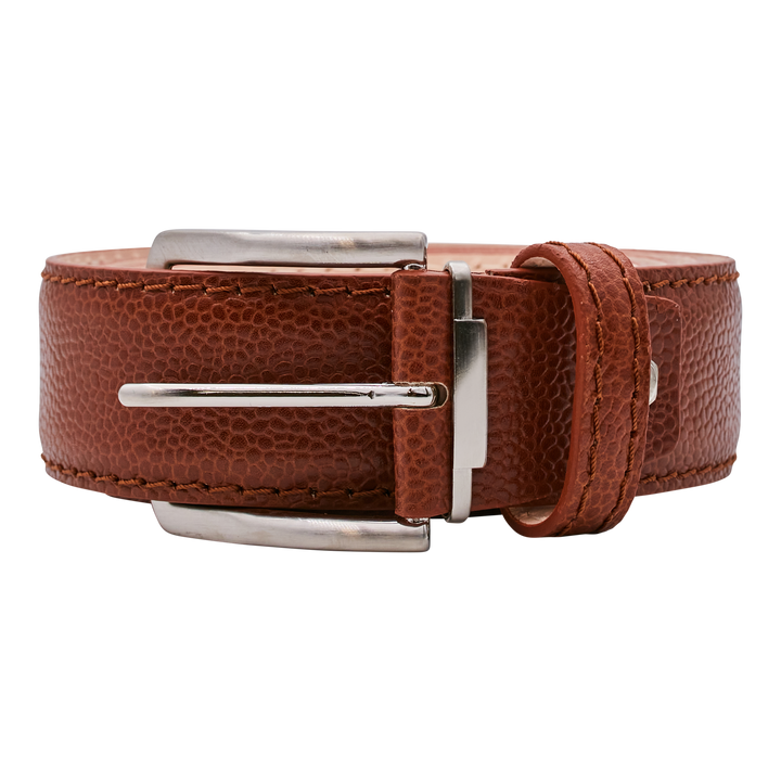 Bettinardi Handmade Genuine French Pebble Grain Belt (Cognac)