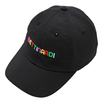 Bettinardi Multi-Color Wordmark Women’s Black Performance Cap - main
