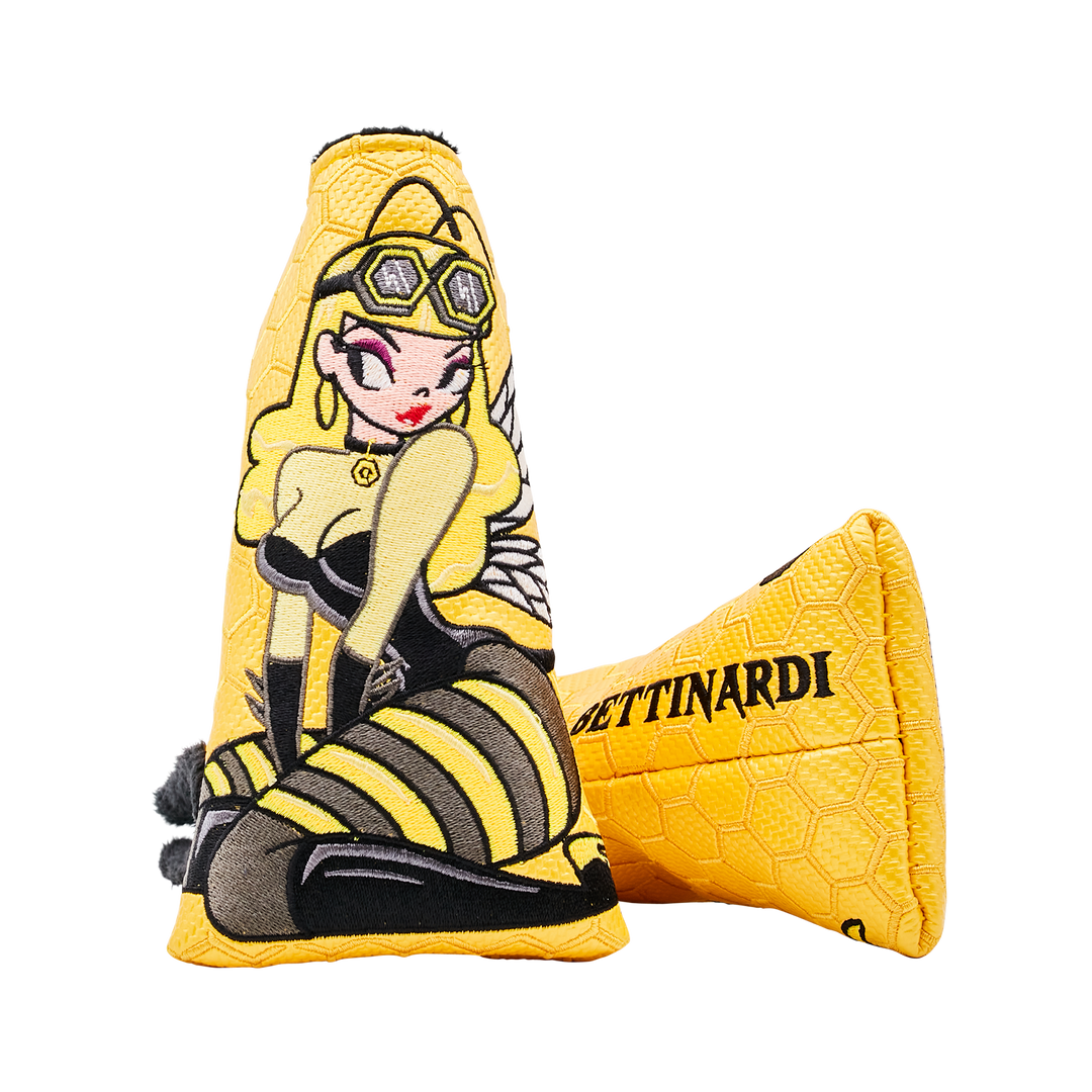 2023 Social Pin Up Honey Bee Blade Headcovers | Bettinardi Golf