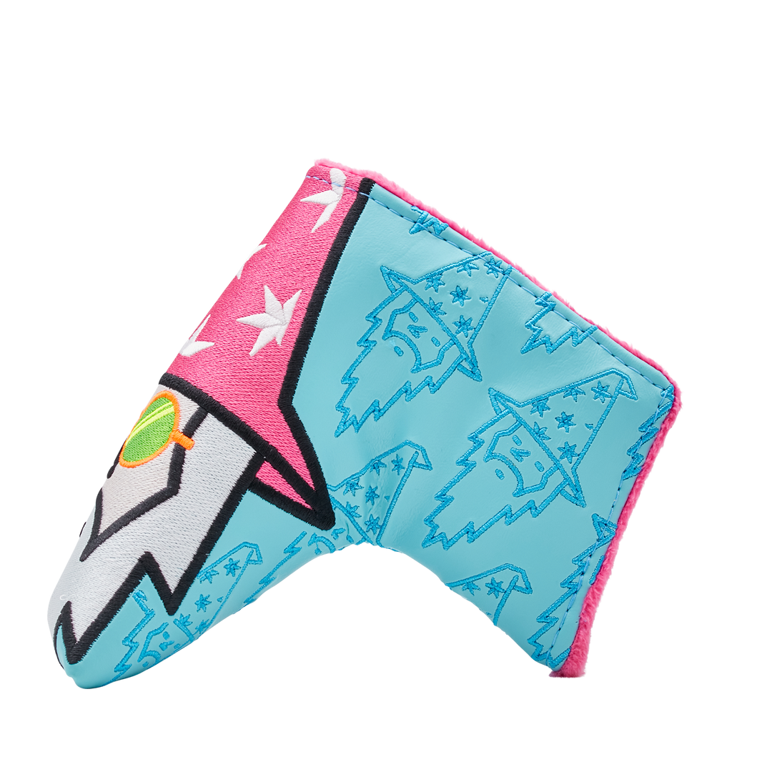 2023 Social Tiffany Blue Wizard Blade Headcover | Bettinardi Golf