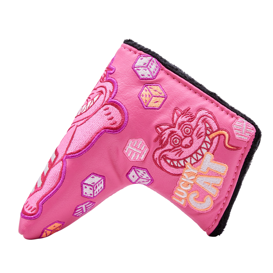 2023 Social Pink Lucky Cat Blade Headcover | Bettinardi Golf