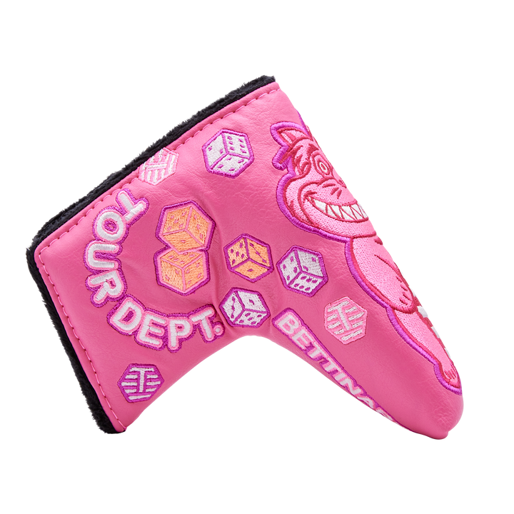 2023 Social Pink Lucky Cat Blade Headcover | Bettinardi Golf