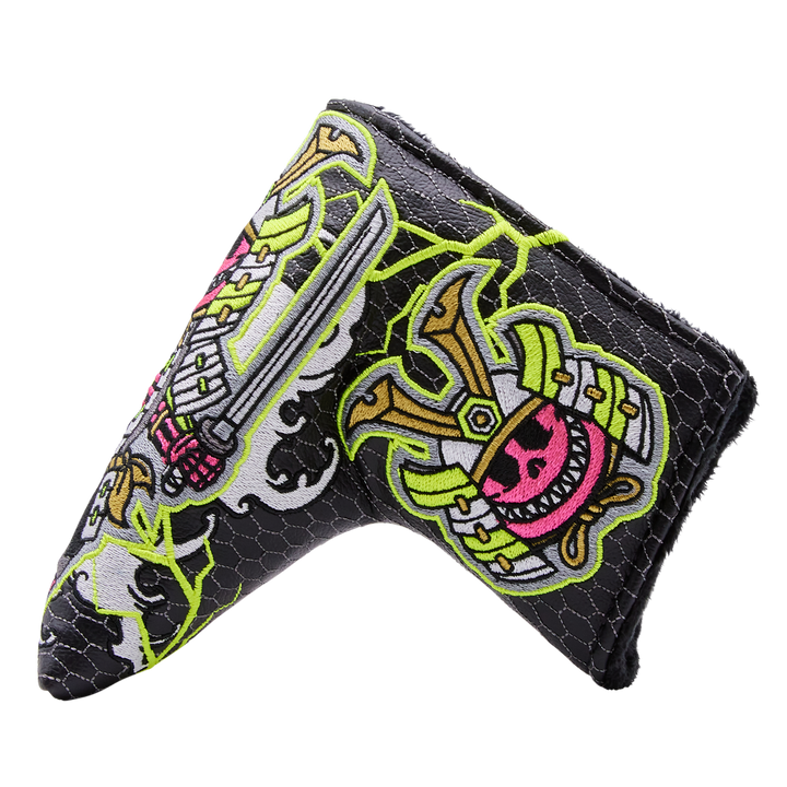 2023 Social Unlucky Samurai Cat Blade Putter Headcover