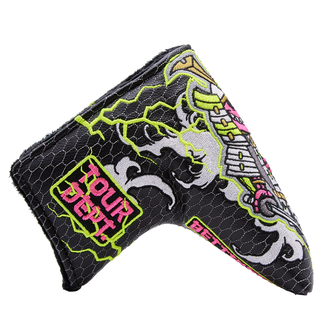 2023 Social Unlucky Samurai Cat Blade Putter Headcover