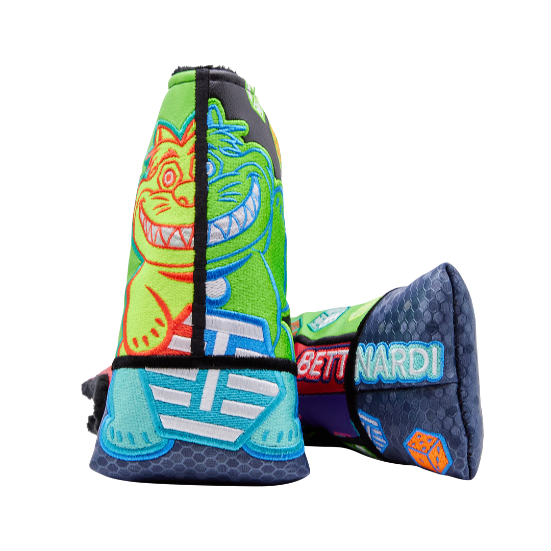 2023 Social Five Piece Lucky Cat 2.0 Blade Putter Headcover