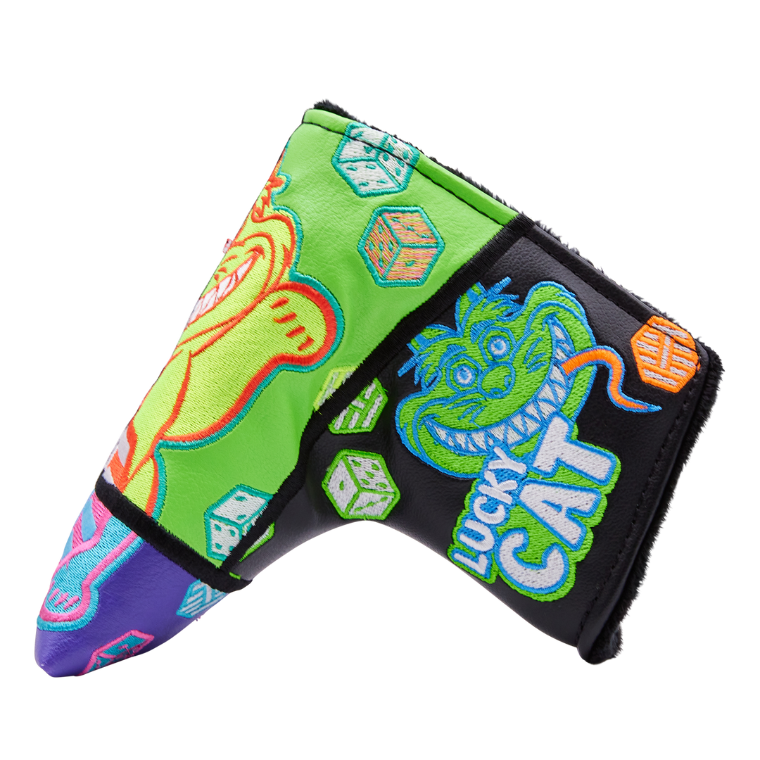2023 Social Five Piece Lucky Cat 4.0 Blade Putter Headcover