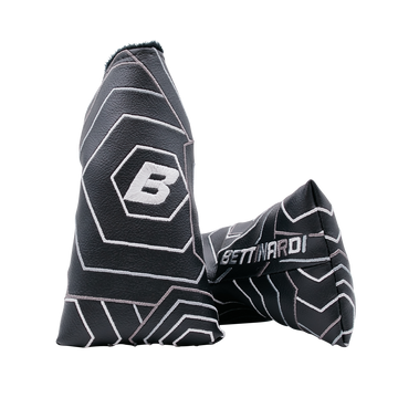 Bettinardi Black and White Dilated Hexes Blade Putter Headcover