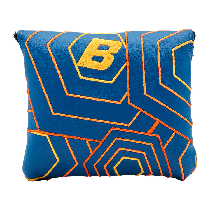 Bettinardi Orange & Blue Dilated Hexes Mallet Headcover