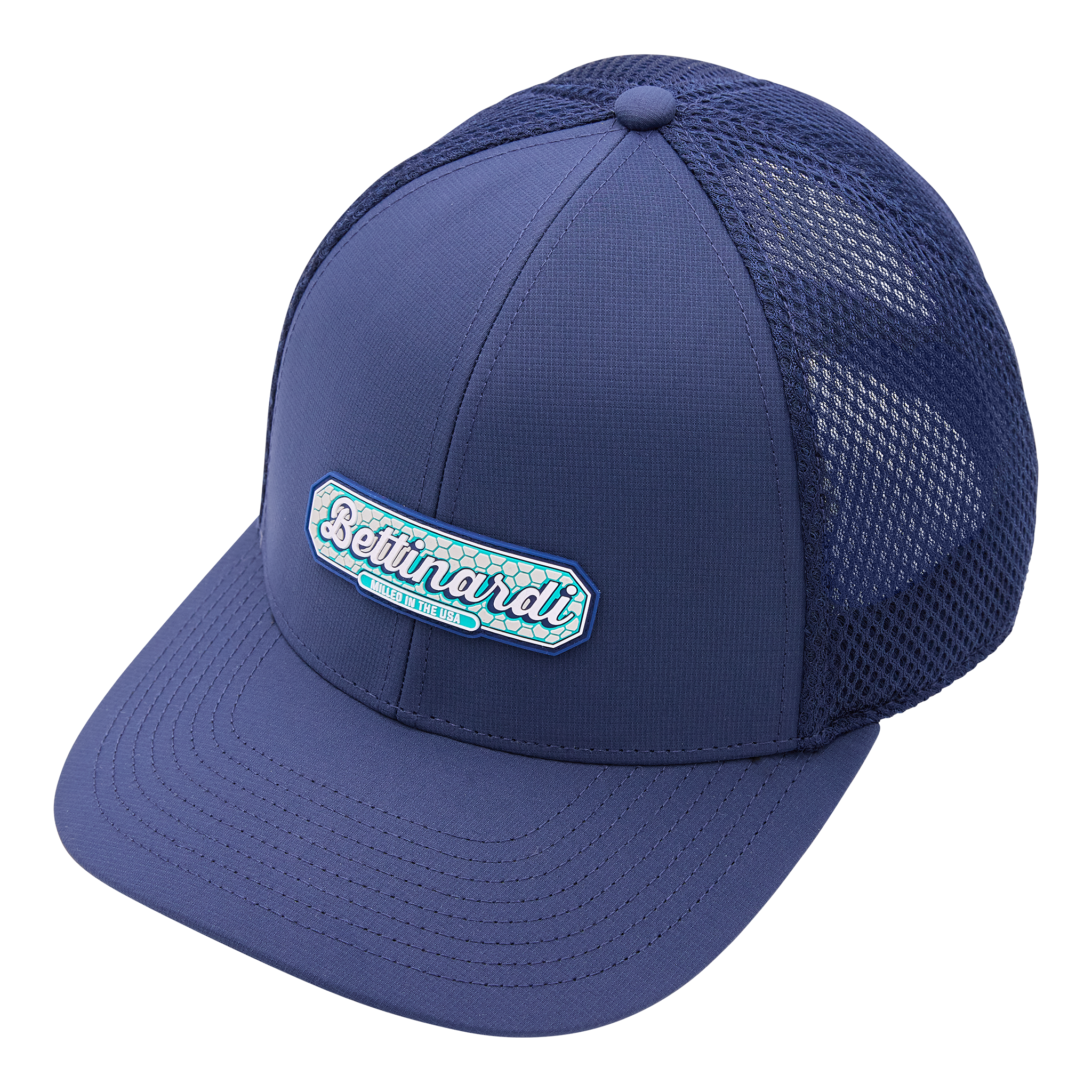 Bettinardi Chain Hex Wordscript Navy Performance Hat  - main