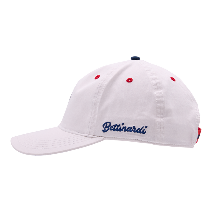 Bettinardi American Needle RWB Wizard Premium Cotton Hepcat Hat (White)