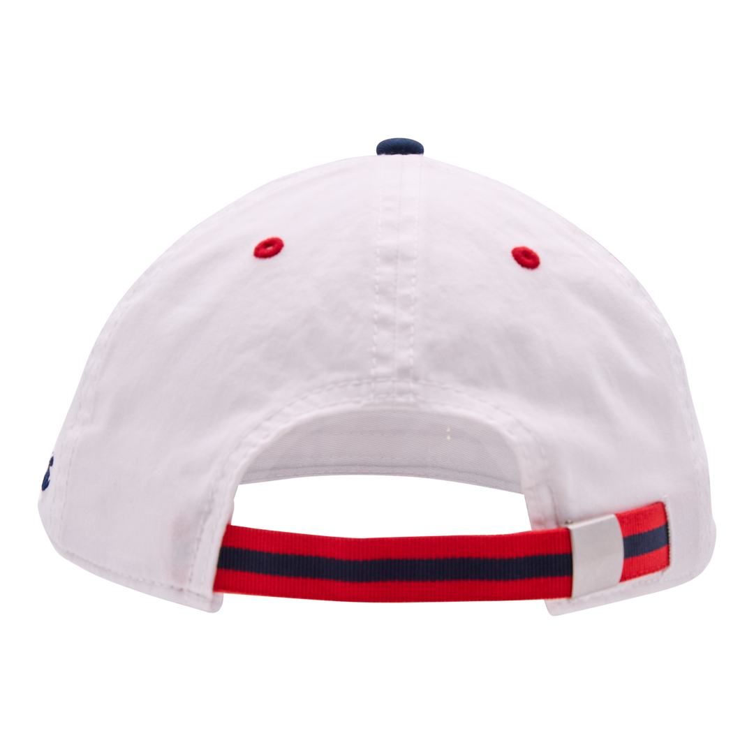 Bettinardi American Needle RWB Wizard Premium Cotton Hepcat Hat (White)