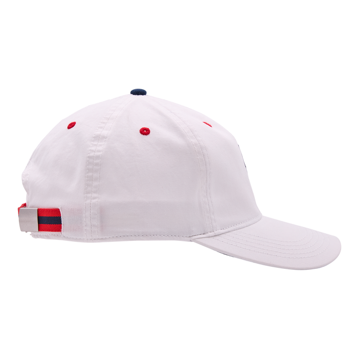 Bettinardi American Needle RWB Wizard Premium Cotton Hepcat Hat (White)