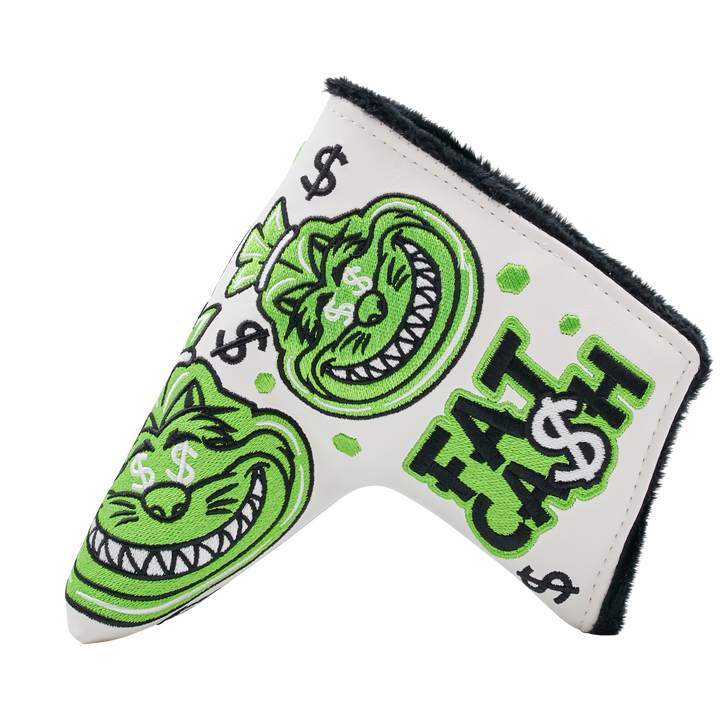 Wall Street Fat Cat DASS BB8 Mid Putter w/ Brass Plug Smooth Face