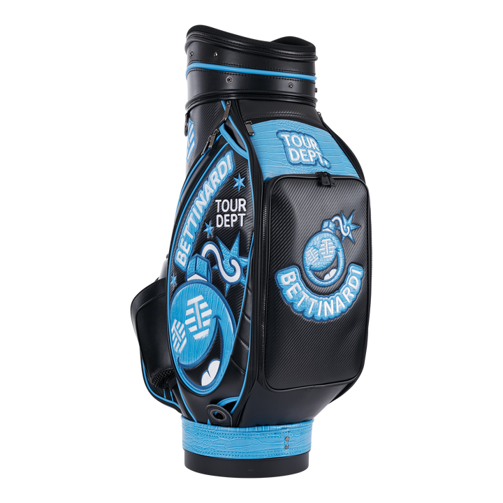 Gator Skin Betti Bomb Tour Dept. Staff Bag | Bettinardi Golf Gator Skin Betti Bomb Tour Dept. Staff Bag | Bettinardi Golf
