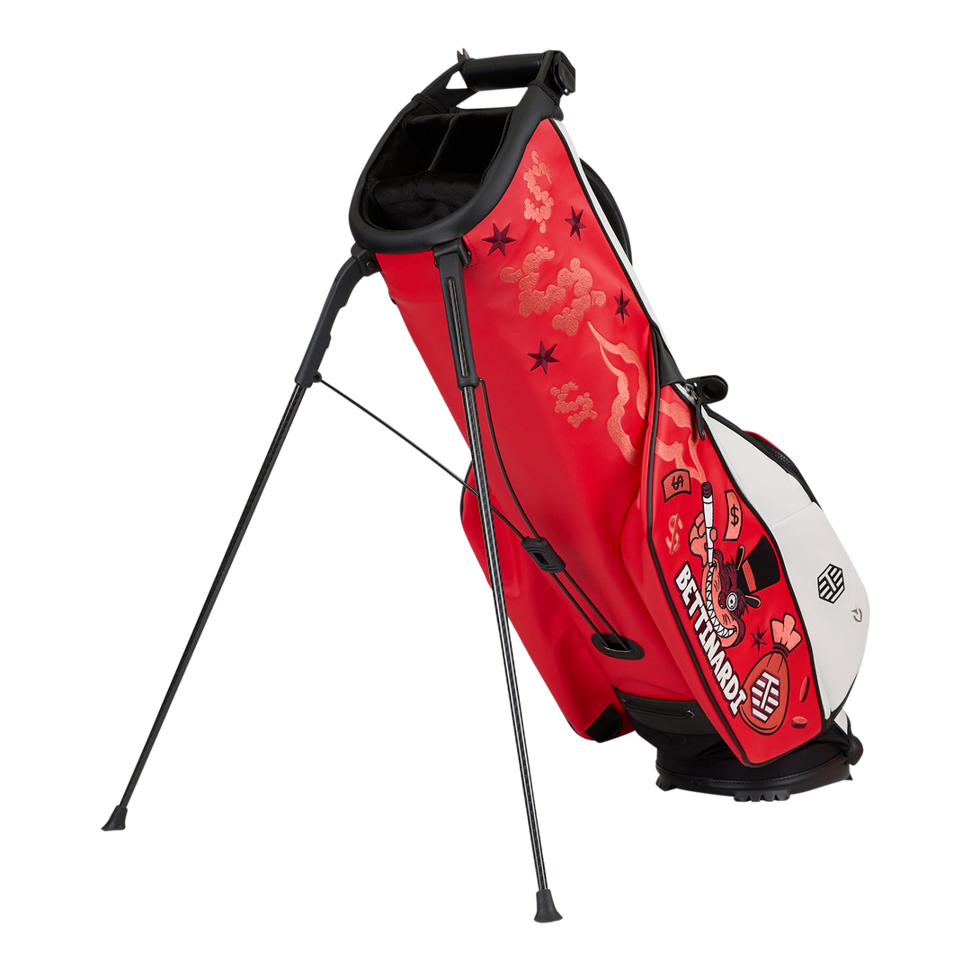 Red Gangster Cat Vessel VLX Stand Bag | Bettinardi Golf