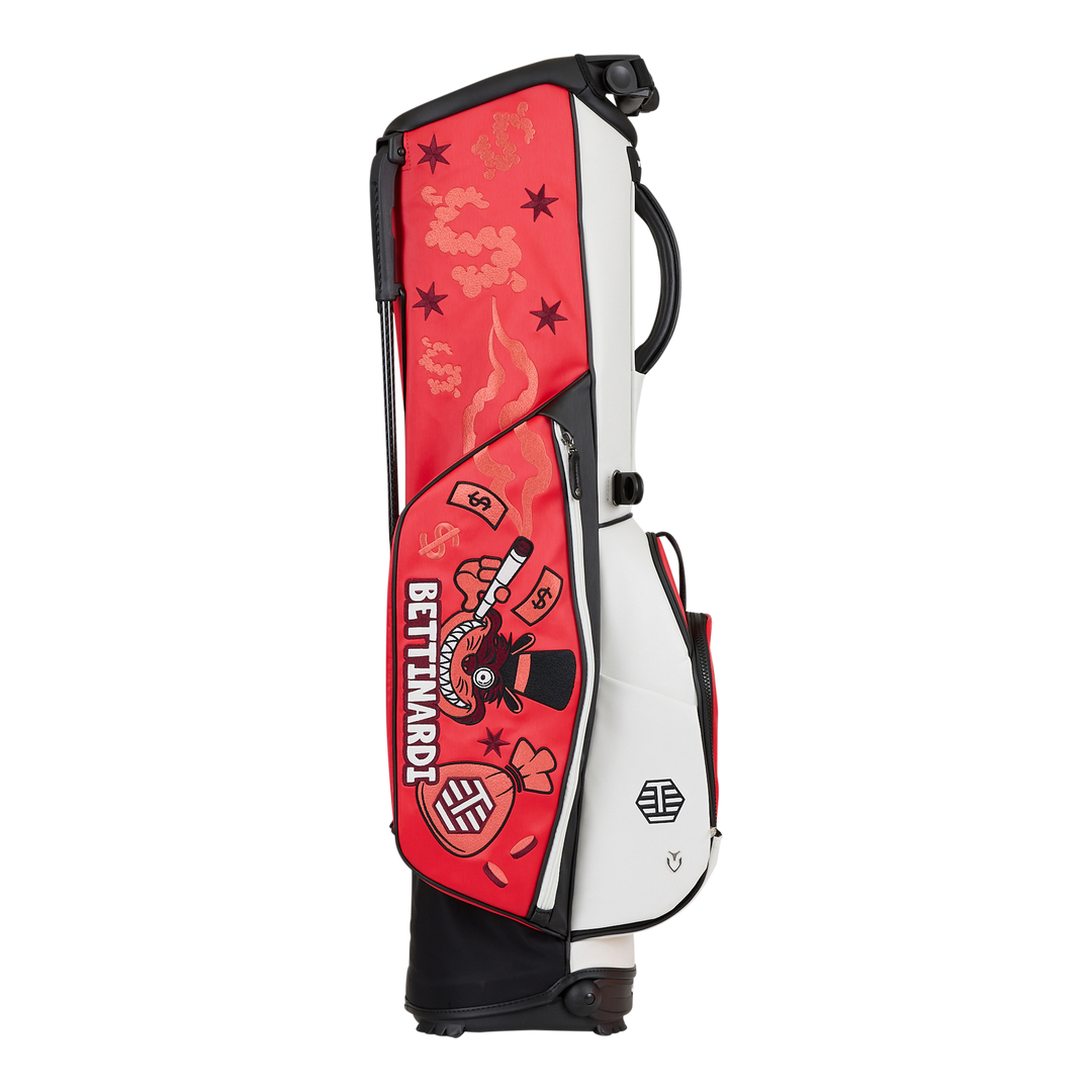 Red Gangster Cat Vessel VLX Stand Bag | Bettinardi Golf – Studio B