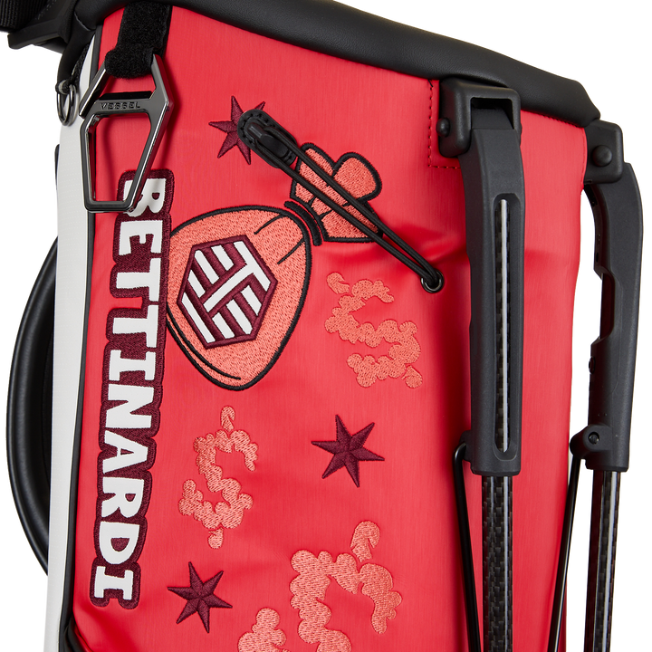Red Gangster Cat Vessel VLX Stand Bag | Bettinardi Golf – Studio B