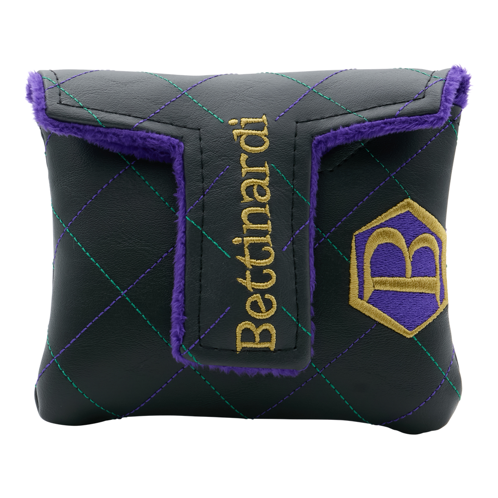 Mardi Gras 2024 Theatre Masks Mallet Putter Headcover - back