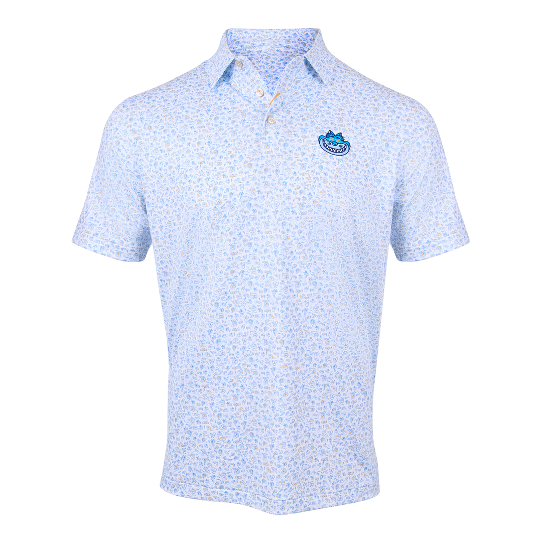 Bettinardi Peter Millar Fat Tuesday Cat Performance Jersey Polo - front