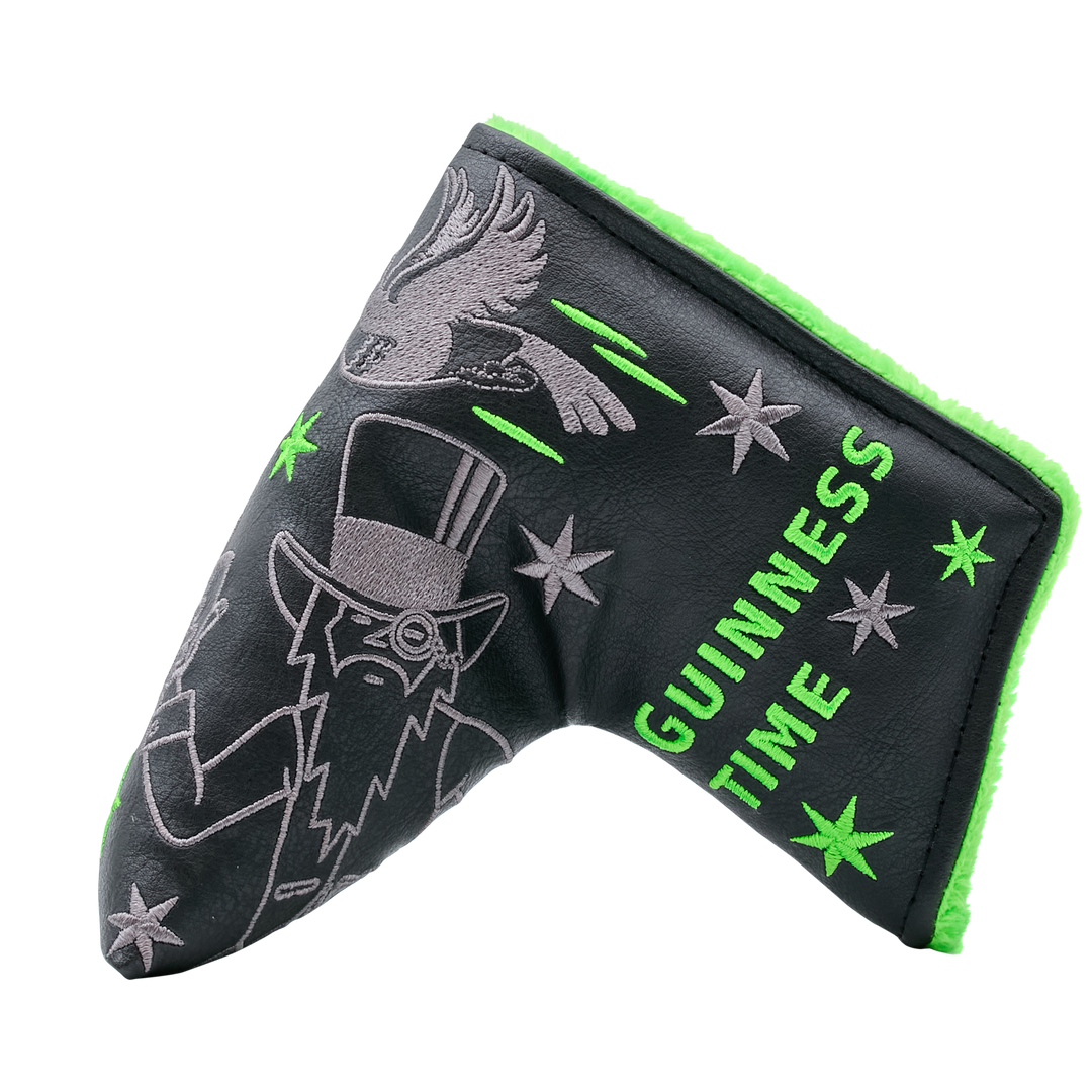 Guinness x Bettinardi Guinness Time Lime Blade Putter Headcover Guinness x Bettinardi Guinness Time Lime Blade Putter Headcover