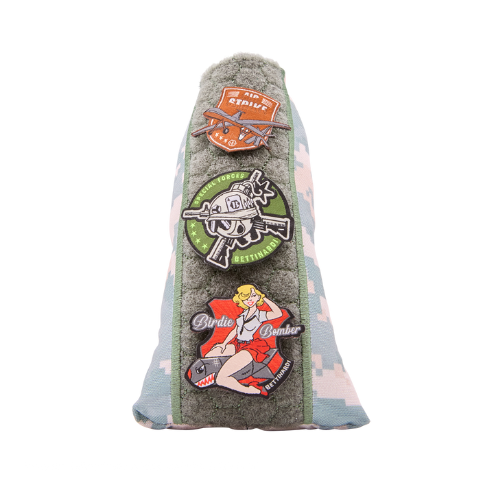カナダ海軍　バンクーバー　米沿岸警備隊　パッチ　セット Veterans Day Digital Green Camo UPatch™ Blade Putter Headcover