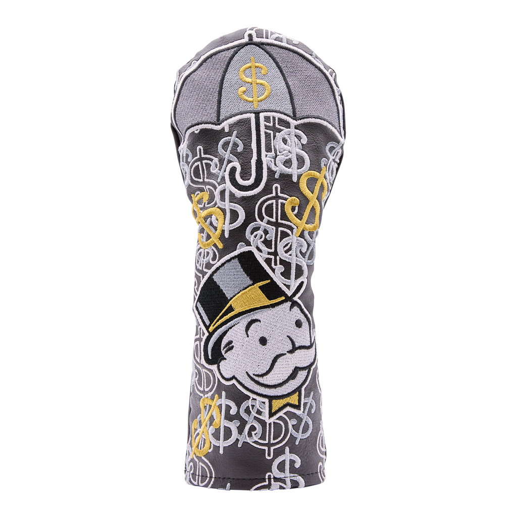 Bettinardi x Monopoly Raining Money Mr. Monopoly 3-Wood Headcover