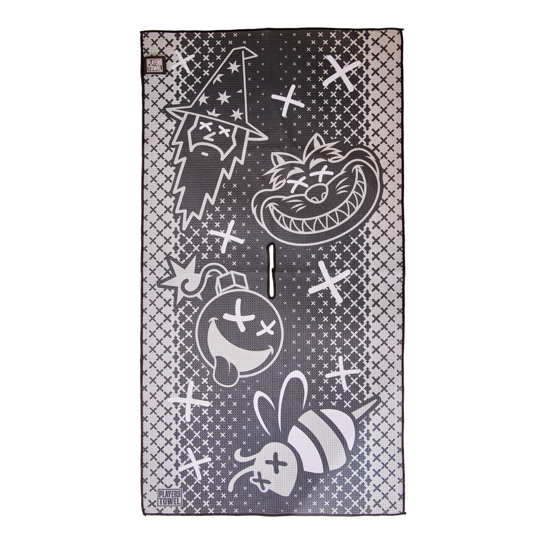 Black Friday 2024 Poison Betti Gang Blackout Towel | Bettinardi