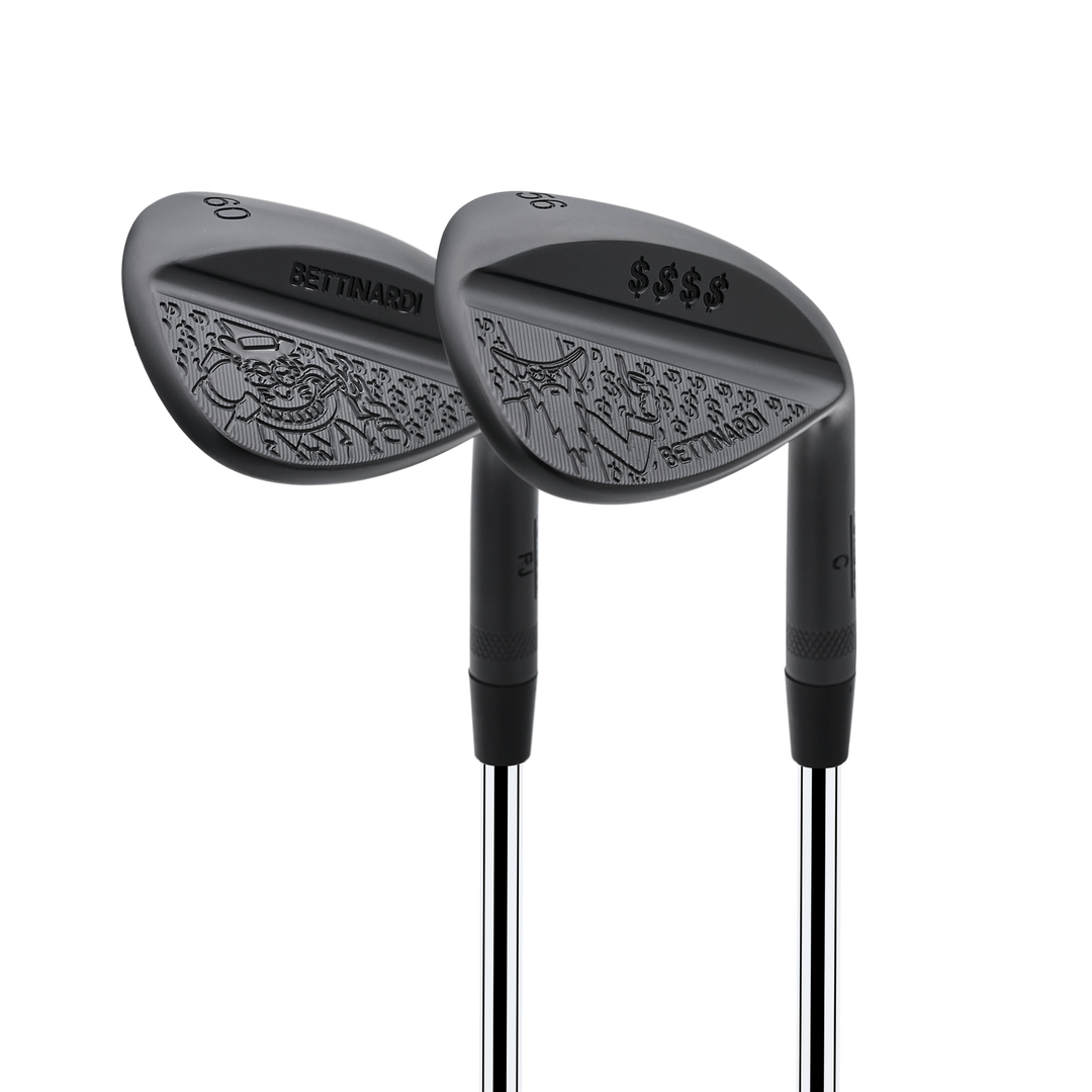 Blackout PVD Gangster Wedges (56°, 60°) | Bettinardi Golf – Studio B