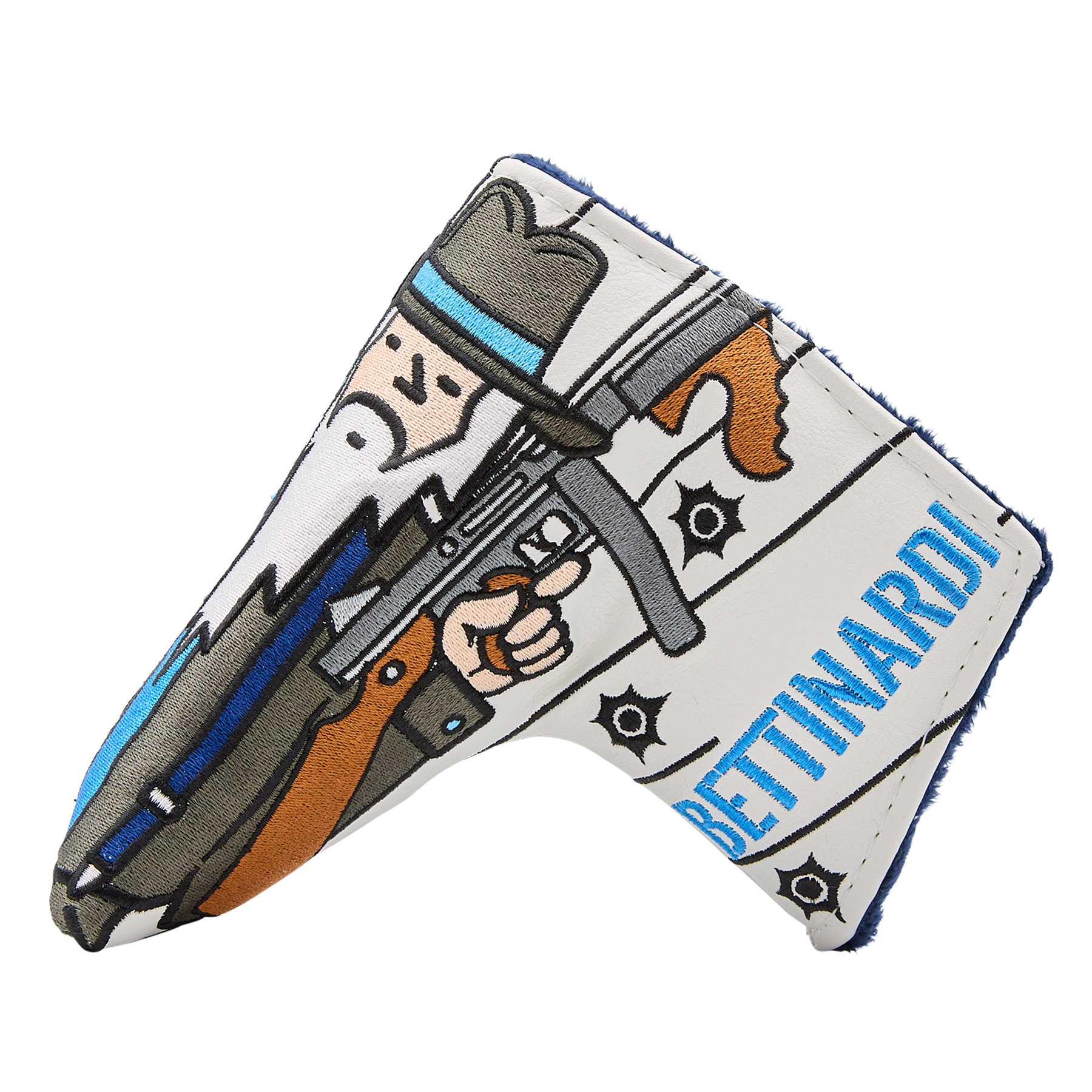 Most Wanted Gangster Mash Up Blade Putter Headcover | Bettinardi Most Wanted Gangster Mash Up Blade Putter Headcover | Bettinardi