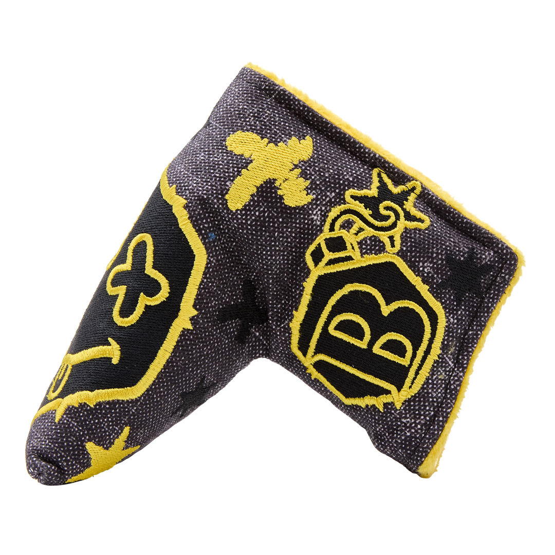2024 Social Nirvana Bomb Blade Putter Headcover | Bettinardi Golf 2024 Social Nirvana Bomb Blade Putter Headcover | Bettinardi Golf