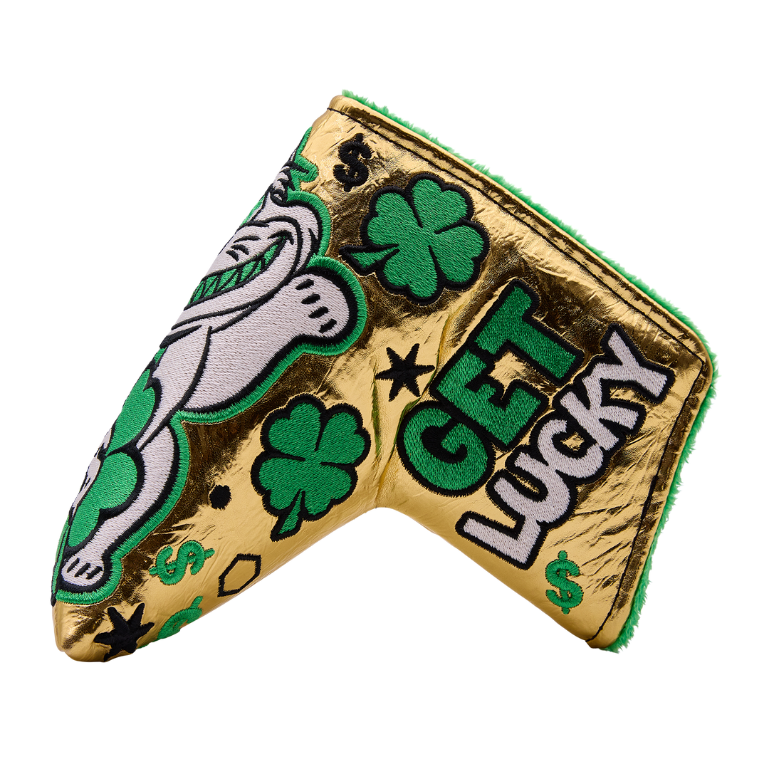 2024 Social Get Lucky Cat Blade Putter Headcover | Bettinardi Golf